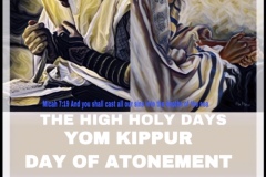 Day of Atonement Yum Kippur 